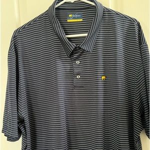 Xxl men's golf shirt navy